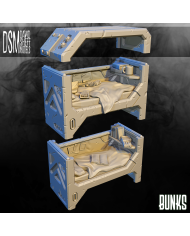 ARCS Bunks|David Sheff Models|Sci-Fi Props