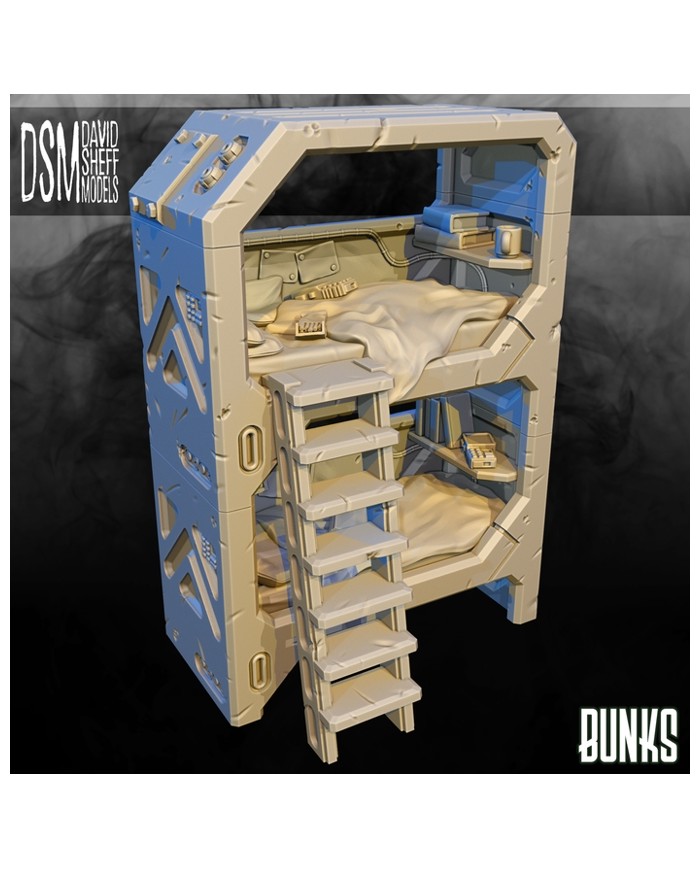 ARCS Bunks|David Sheff Models|Sci-Fi Props