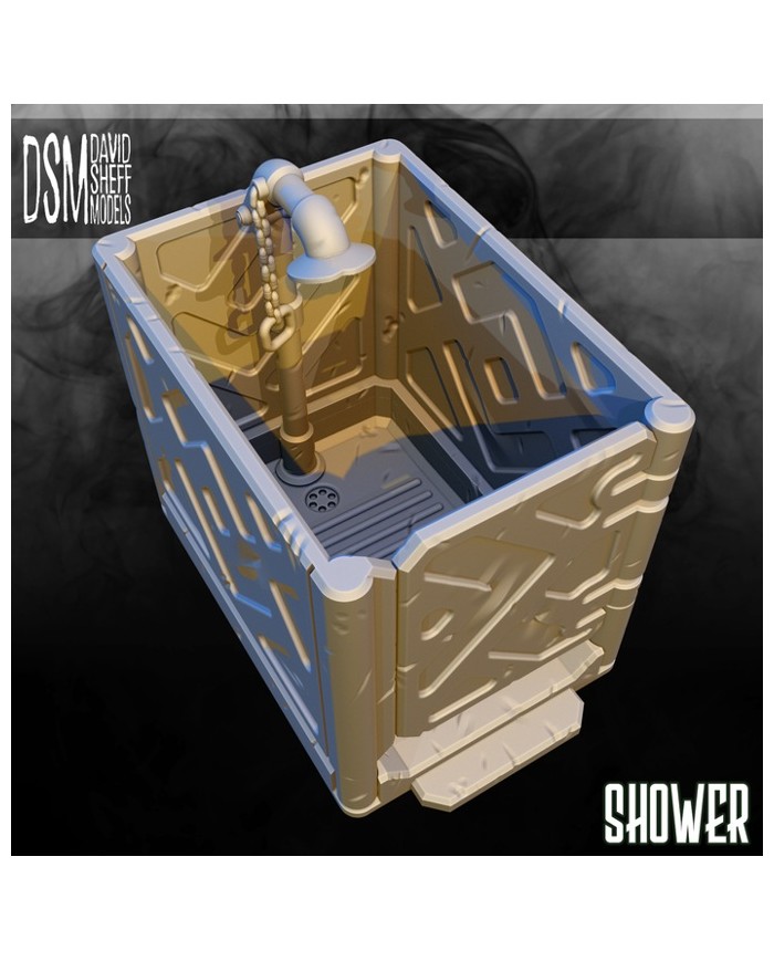 ARCS Shower|David Sheff Models|Sci-Fi Props