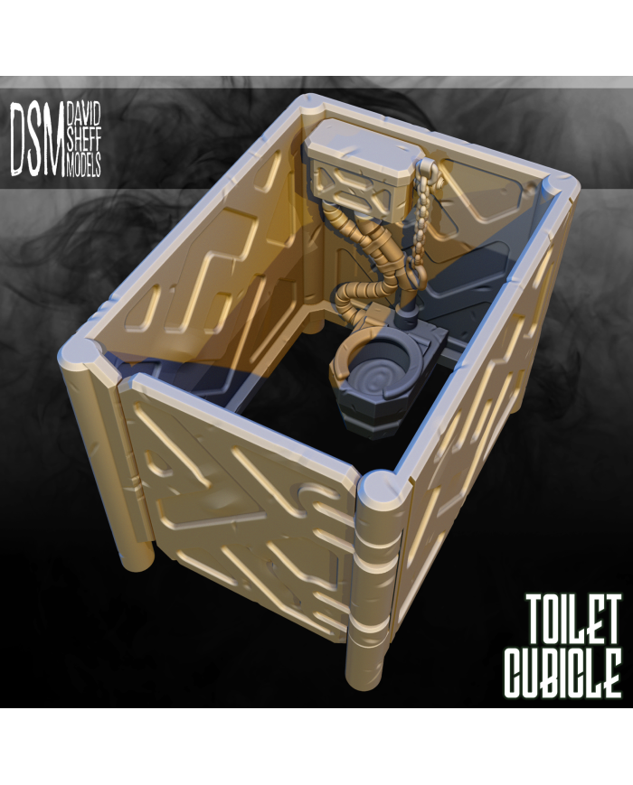 ARCS Toilet|David Sheff Models|Sci-Fi Props