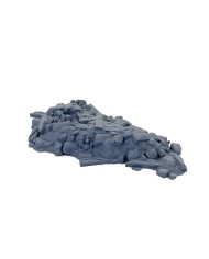 Rubble Piles of Hexengarde (x7)|Tired World Studio|Mordheim Terrain