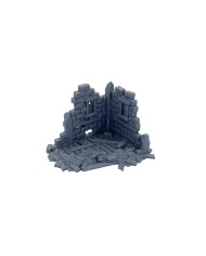 Corner Ruins of Hexengarde City (x5)|Tired World Studio|Mordheim Terrain