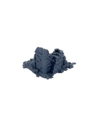 Corner Ruins of Hexengarde City (x5)|Tired World Studio|Mordheim Terrain