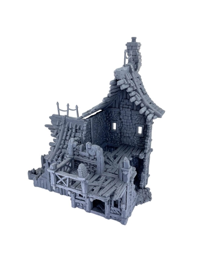 Sourwood Mews Ruin of Hexengarde City|Tired World Studio|Mordheim Terrain