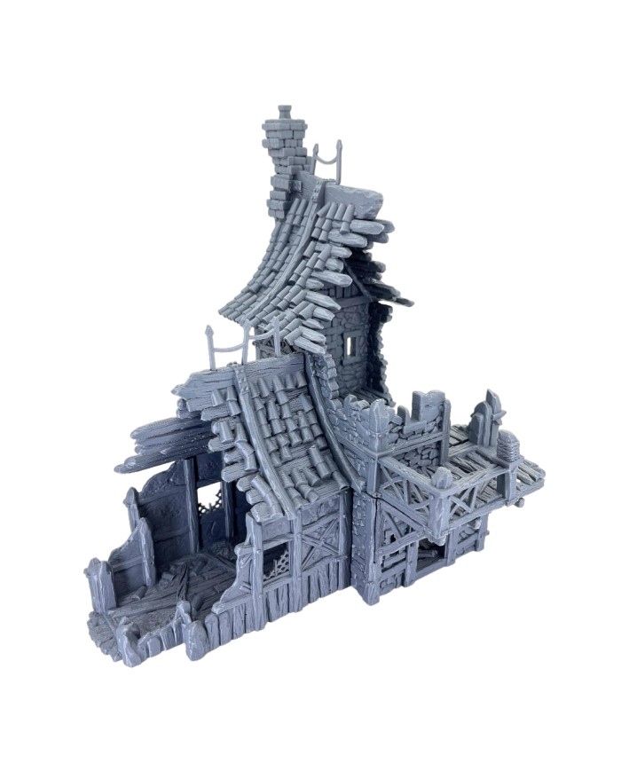 Sourwood Mews Ruin of Hexengarde City|Tired World Studio|Mordheim Terrain