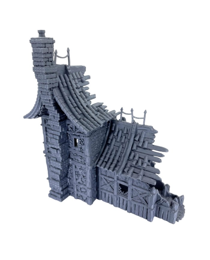 Sourwood Mews Ruin of Hexengarde City|Tired World Studio|Mordheim Terrain