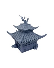 Edificio Oriental de Cathay con Arbol