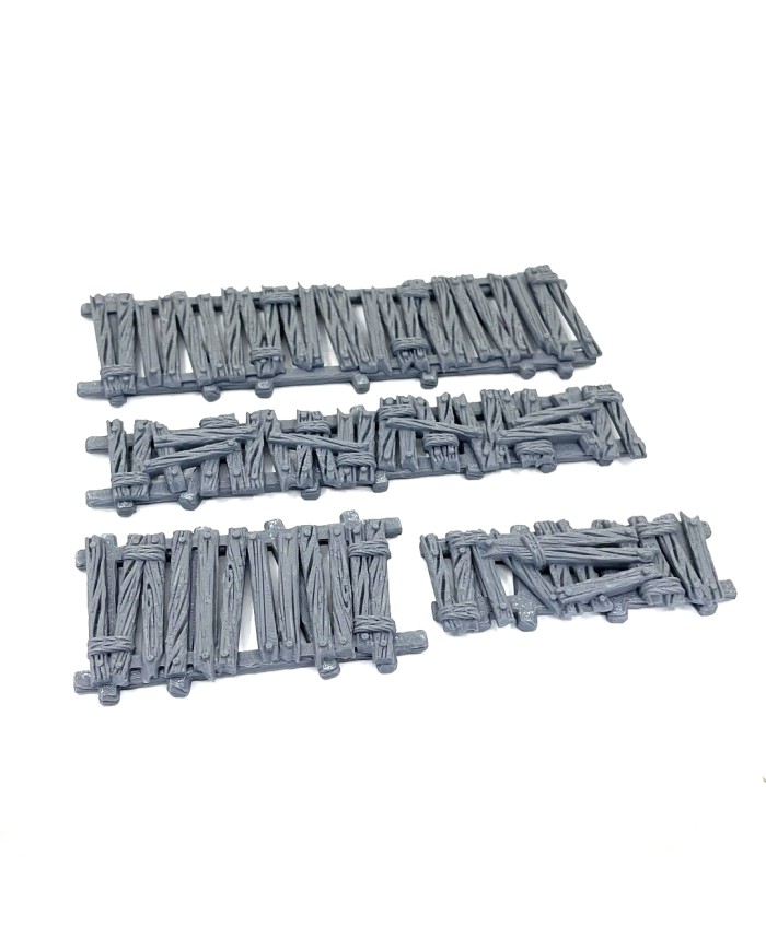 Walkways of Hexengarde City (x4)|Tired World Studio|Mordheim Terrain