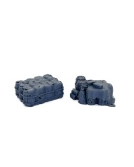 Cargo Stacks of Hexengarde City|Tired World Studio|Mordheim Terrain