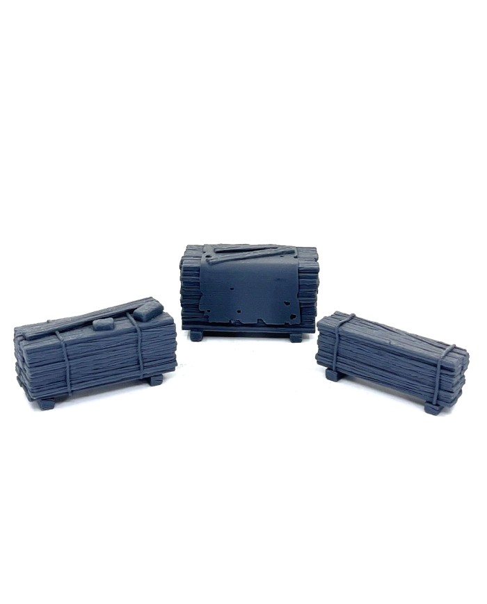 Cargo Stacks of Hexengarde City|Tired World Studio|Mordheim Terrain