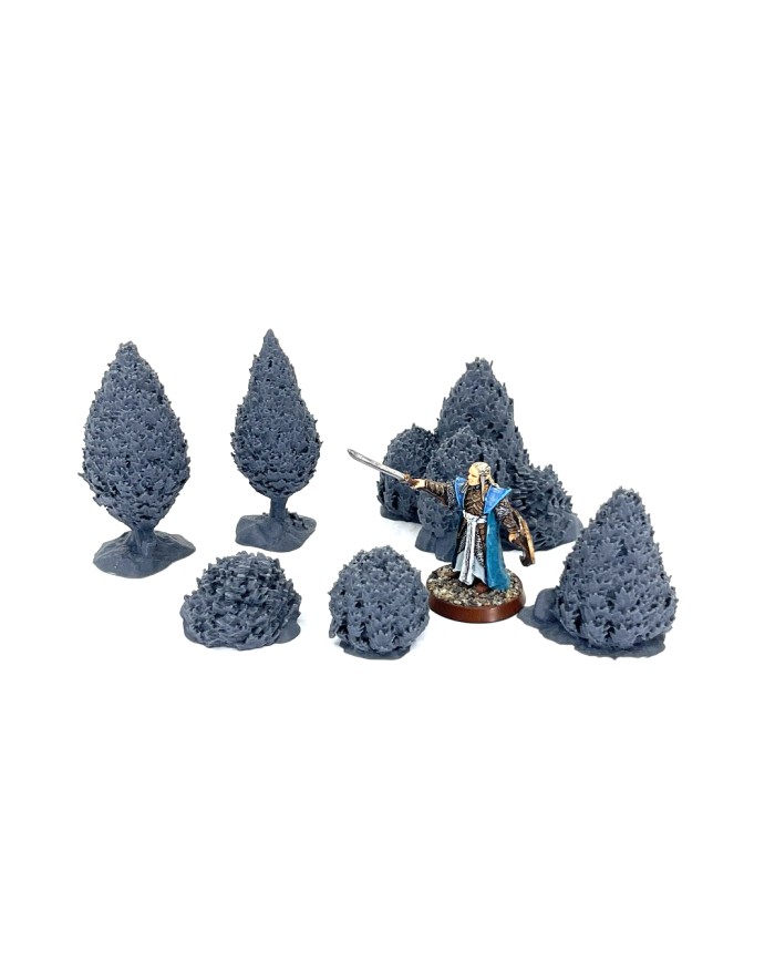 Set of Bushes (x6)|Dalla Croce Studios|Trees Terrain