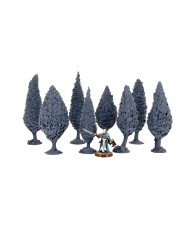 Set of Medium Trees (x8)|Dalla Croce Studios|Trees Terrain