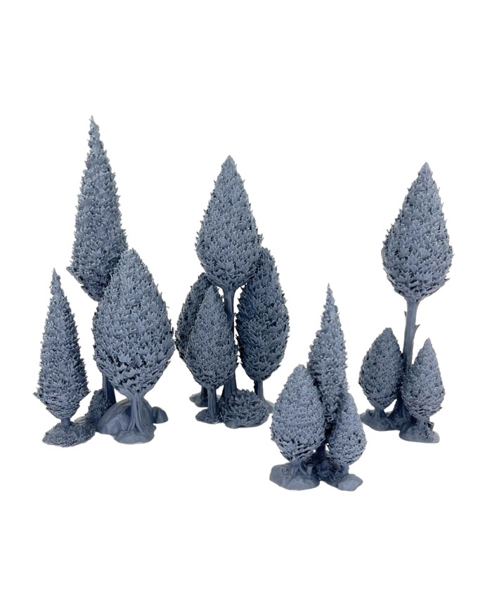 Set of  Tree Formations (x4)|Dalla Croce Studios|Trees Terrain