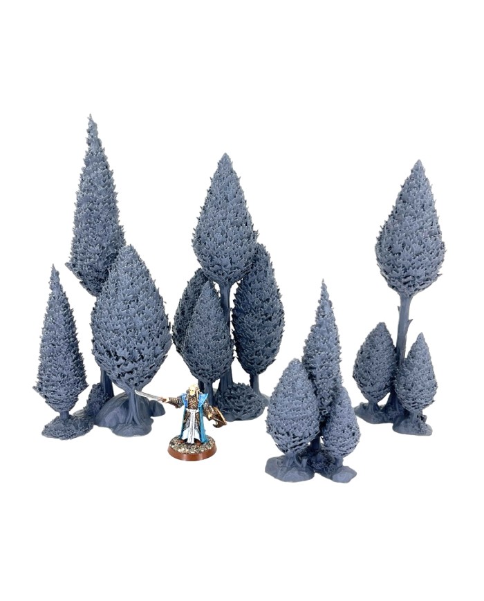 Set of  Tree Formations (x4)|Dalla Croce Studios|Trees Terrain