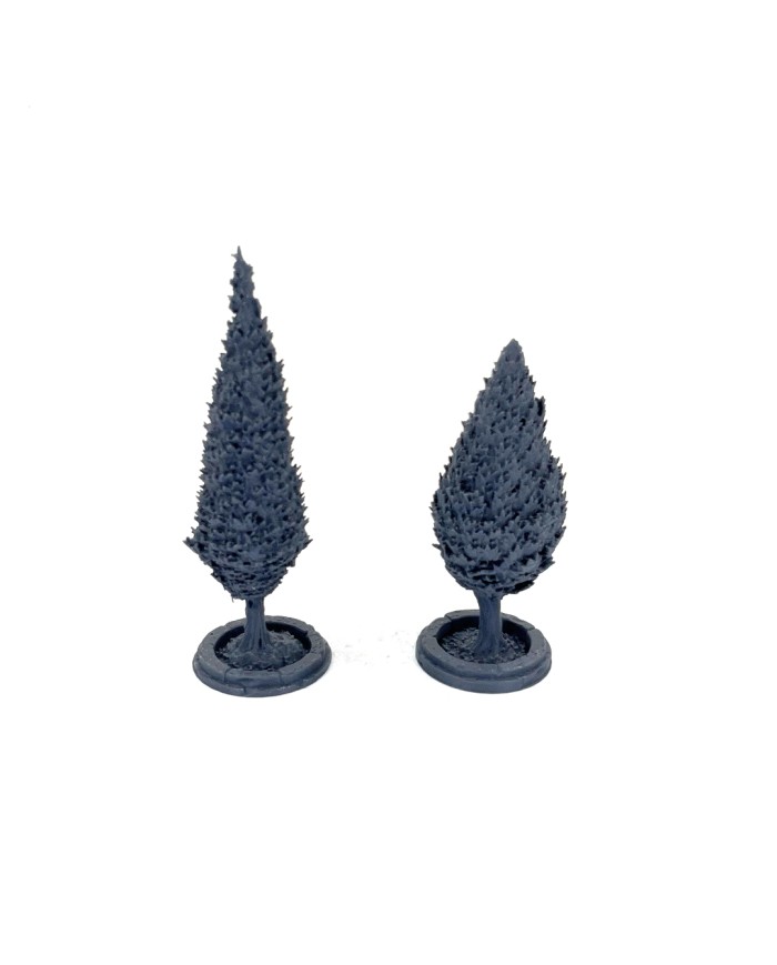 Pair of Medieval Garden Trees|Dalla Croce Studios|Trees Terrain
