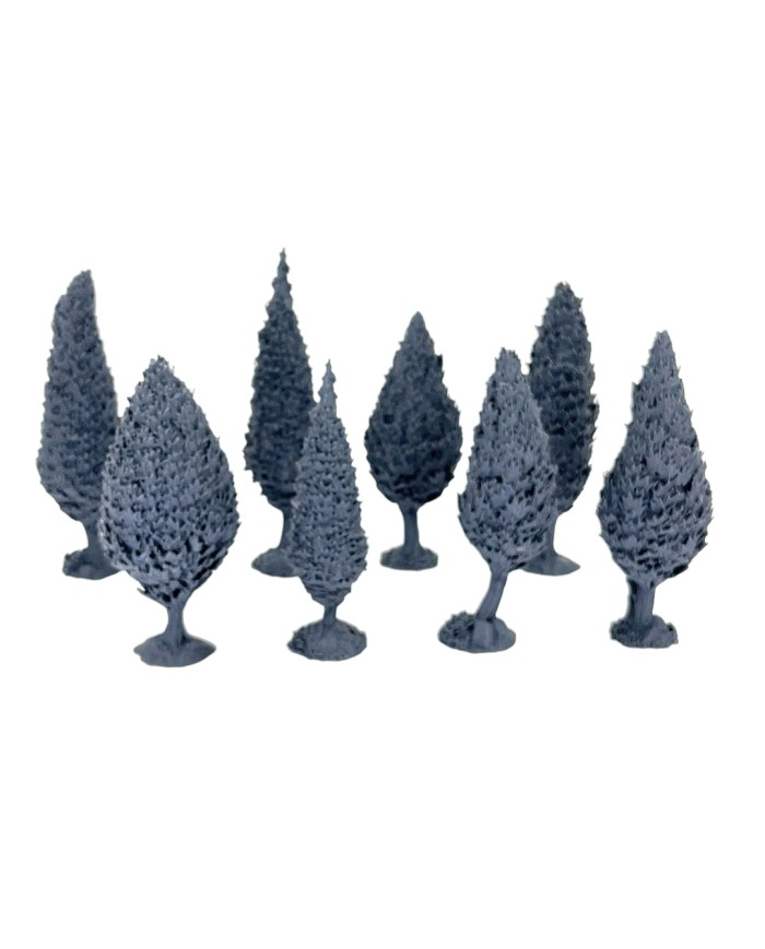 Set of Medium Trees (x8)|Dalla Croce Studios|Trees Terrain
