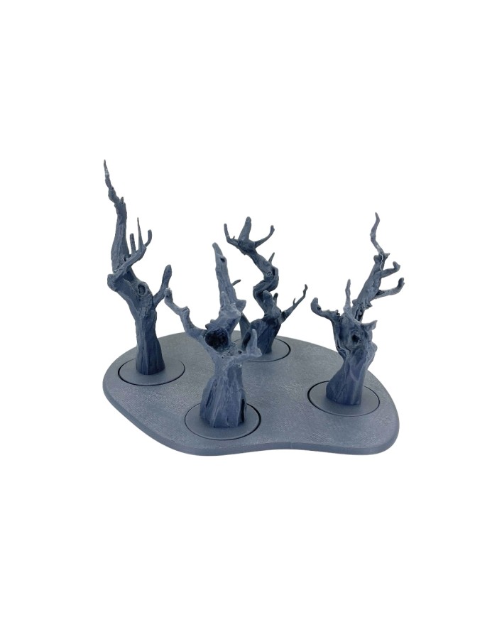 Tray with Four Dead Trees|Txarli Factory|Tree Trays