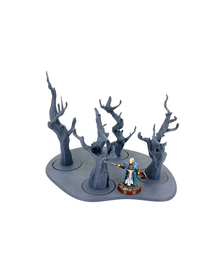 Bandeja con Cuatro Árboles Muertos|Txarli Factory|Bandejas de Árboles