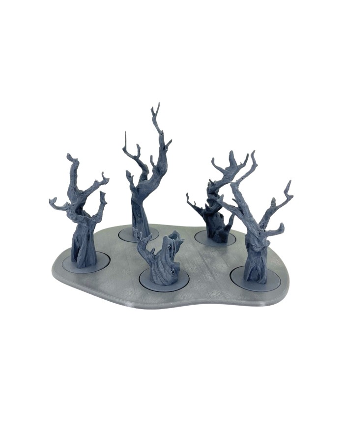 Tray with Five Dead Trees|Txarli Factory|Tree Trays