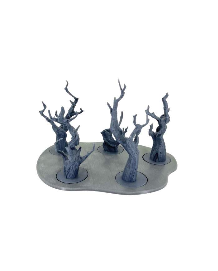 Tray with Five Dead Trees|Txarli Factory|Tree Trays