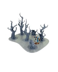 Tray with Six Dead Trees - A|Txarli Factory|Tree Trays