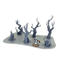 Tray with Six Dead Trees - B|Txarli Factory|Tree Trays