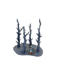 Tray with Four Dead Pine Trees|Txarli Factory|Tree Trays