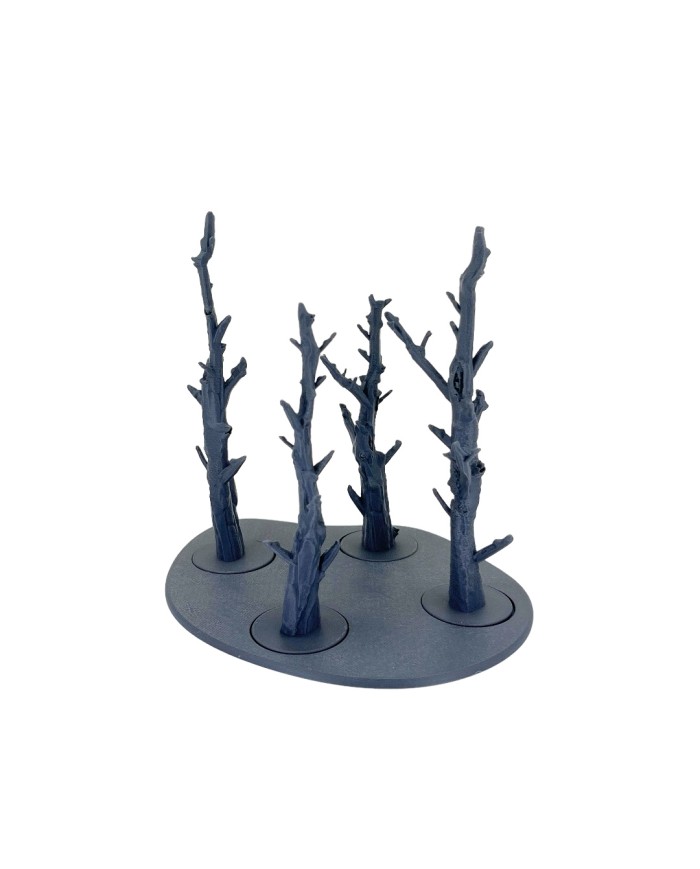 Bandeja con Cuatro Pinos Muertos|Txarli Factory|Bandejas de Árboles