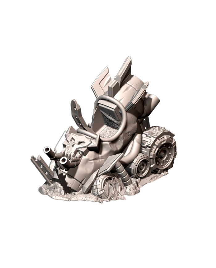 Buggy Orco Destruido - C|Txarli Factory|Páramos Orco