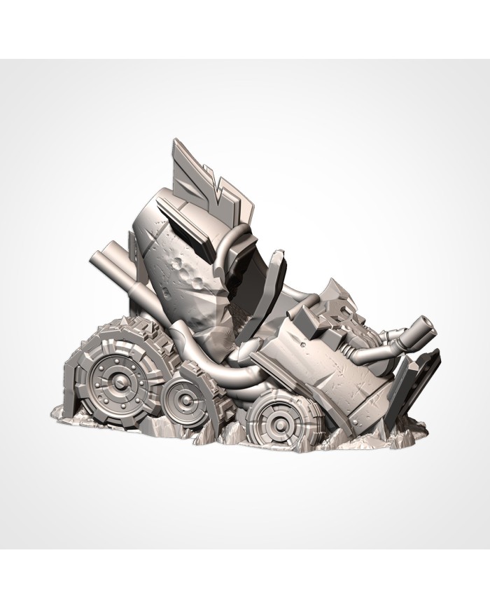 Destroyed Orc Buggy - C|Txarli Factory|Orc Badlands