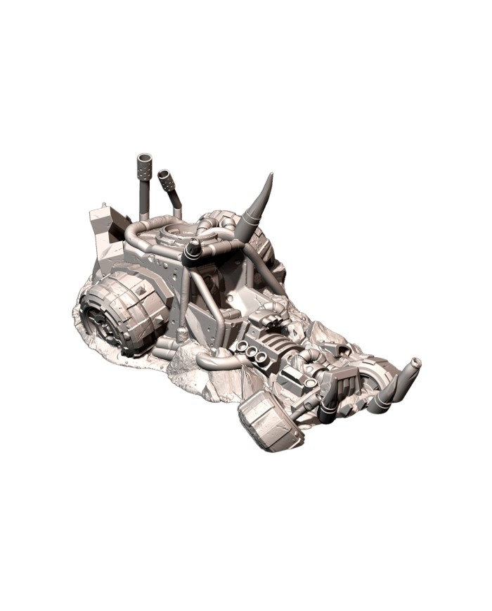 Destroyed Orc Buggy - E|Txarli Factory|Orc Badlands