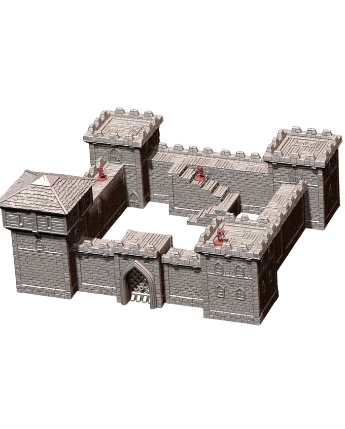 Classic Medieval Fortress|Txarli Factory|Medieval Terrain