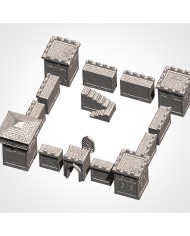 Classic Medieval Fortress|Txarli Factory|Medieval Terrain