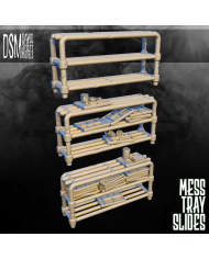 Estanterías de Bandejas del ARCS (x3)|David Sheff Models|Accesorios Sci-Fi