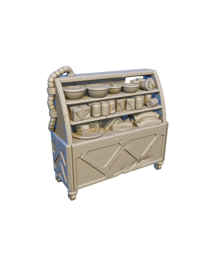 ARCS Mess Food Chiller|David Sheff Models|Sci-Fi Props