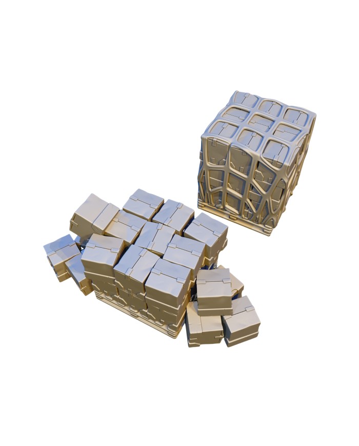 ARCS Palet Stack (x2)|David Sheff Models|Sci-Fi Props