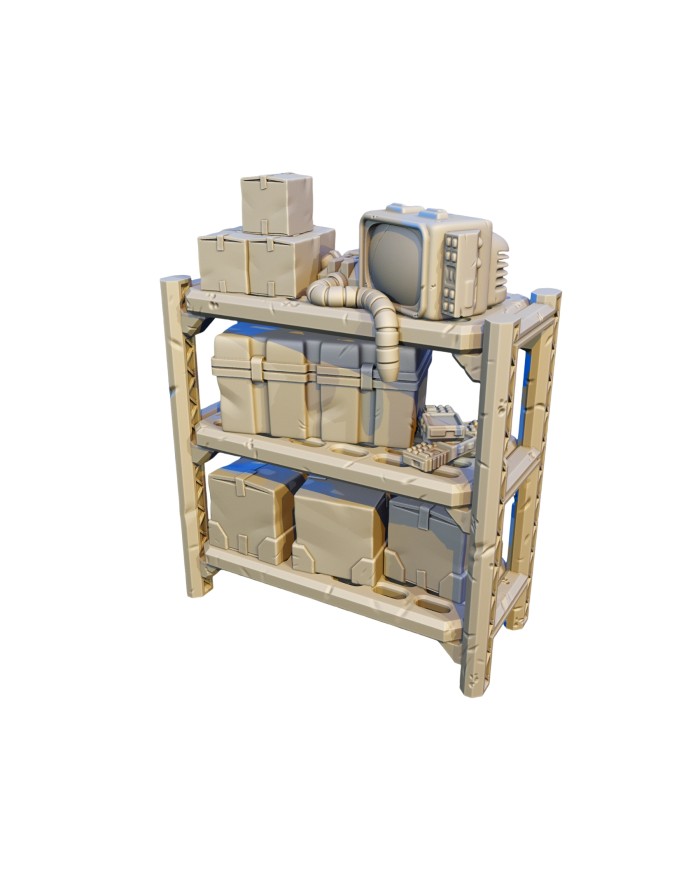 ARCS Assets Shelves - A|David Sheff Models|Sci-Fi Props