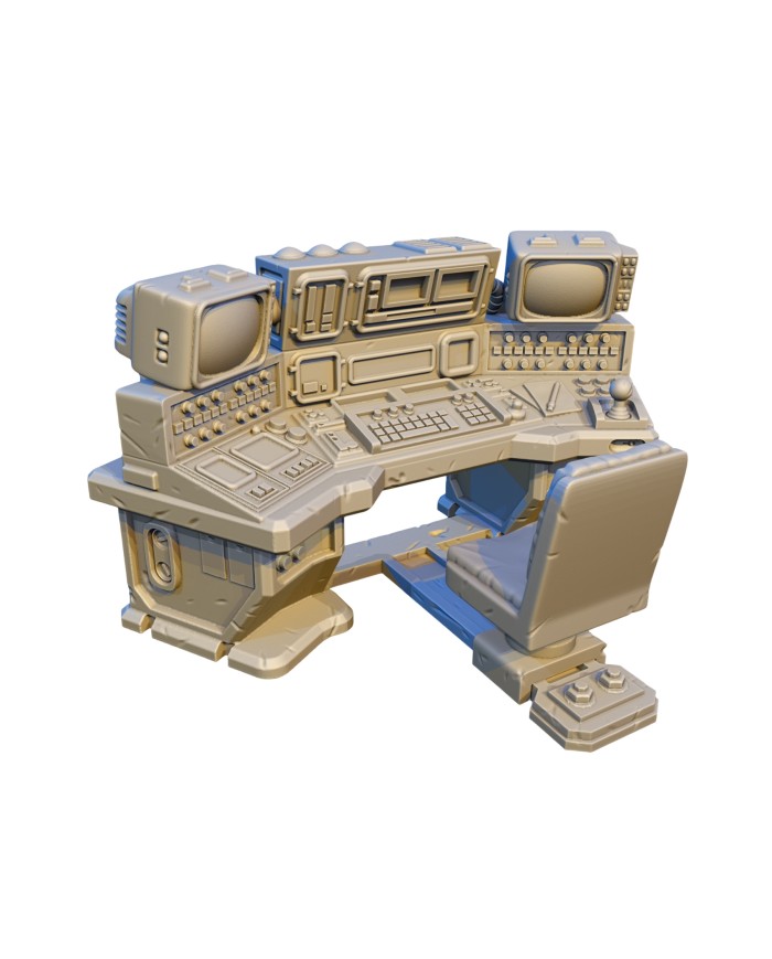 ARCS Console Desk - A|David Sheff Models|Sci-Fi Props