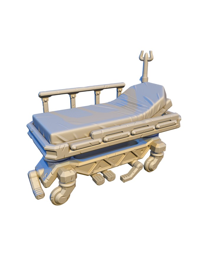 ARCS Medical Gurney|David Sheff Models|Sci-Fi Props