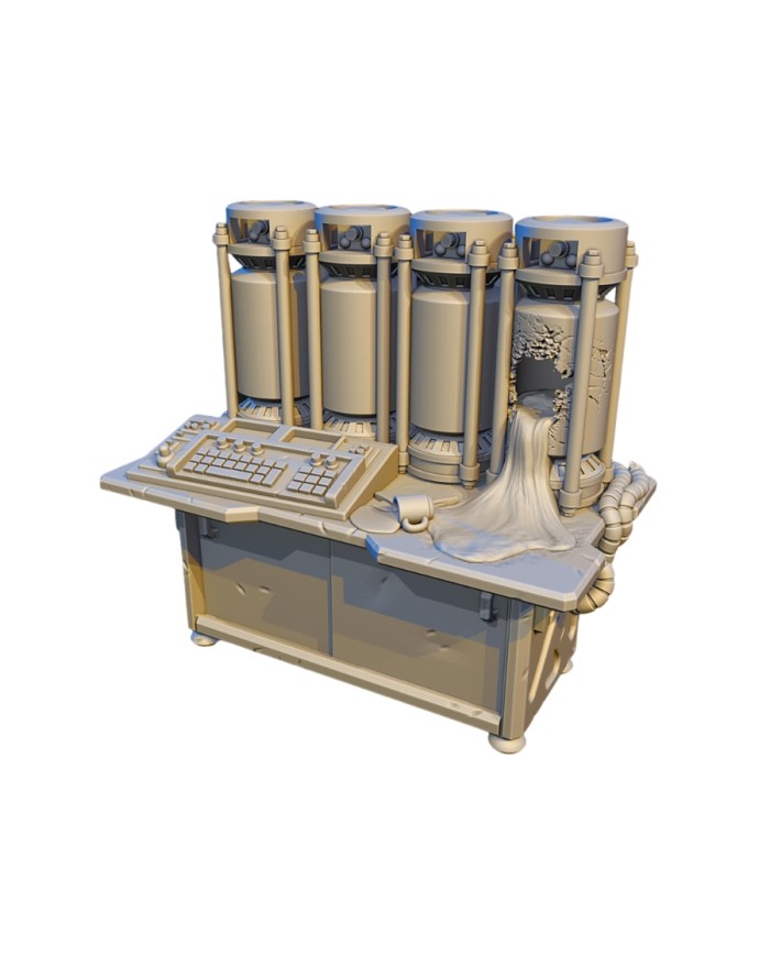 ARCS Lab Bench - A|David Sheff Models|Sci-Fi Props