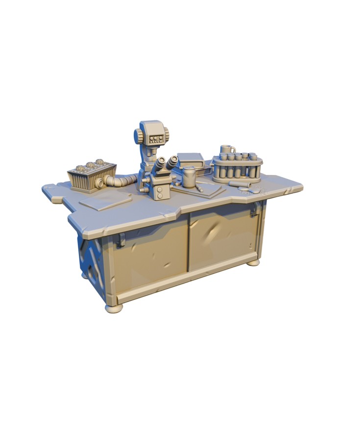 ARCS Lab Bench - B|David Sheff Models|Sci-Fi Props