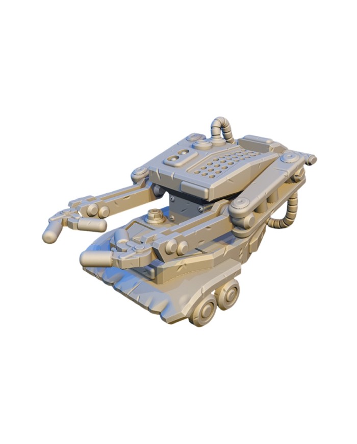 ARCS Lab Sample Cart|David Sheff Models|Sci-Fi Props