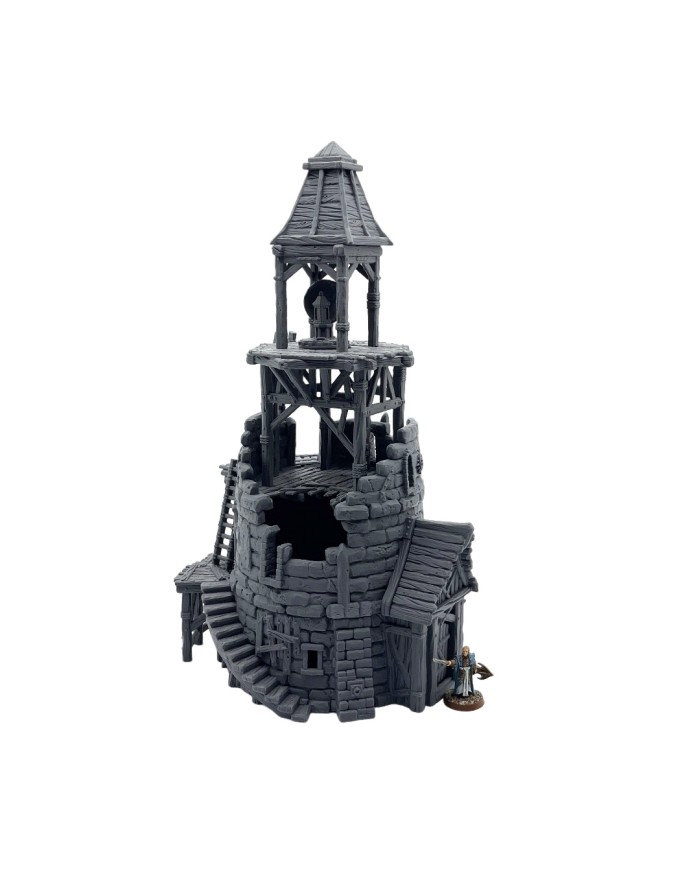 El Viejo Faro de Hexengarde|Tired World Studio|Escenografia Mordheim