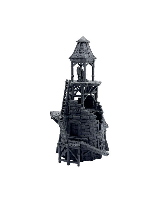 El Viejo Faro de Hexengarde|Tired World Studio|Escenografia Mordheim