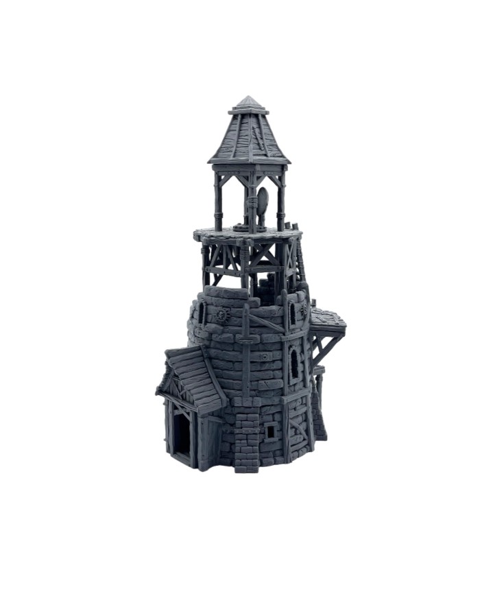 El Viejo Faro de Hexengarde|Tired World Studio|Escenografia Mordheim