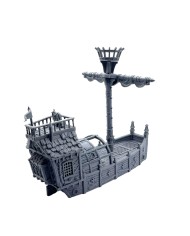 Howling Sun River Barge|Tired World Studio|Mordheim Terrain