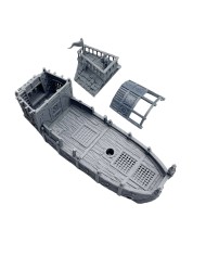 Howling Sun River Barge|Tired World Studio|Mordheim Terrain