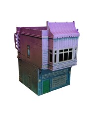 Club 808 de Edokanto|Corvus Game Terrain|Edificios Ciberpunk