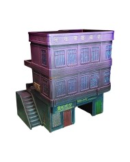 Edokanto's Apartaments|Corvus Game Terrain|Cyberpunk Buildings