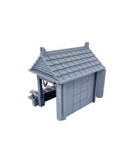 Puesto de Comida Fusión Ramen|Corvus Game Terrain|Edificios Ciberpunk